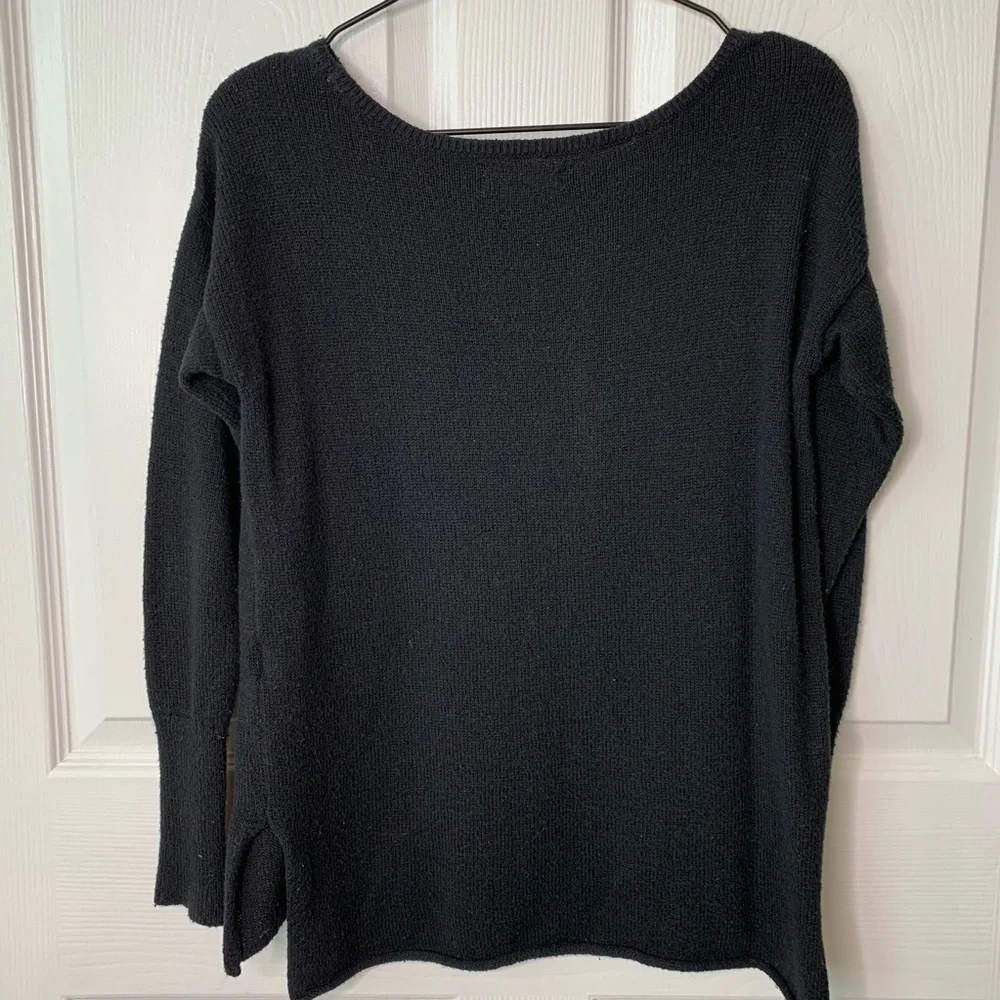 Hollister Black Knit Soft Sweater